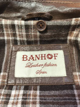 Cazadora de Cuero BANHOF