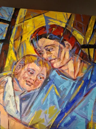 Cuadro Óleo Lienzo Rufino Peral 2021