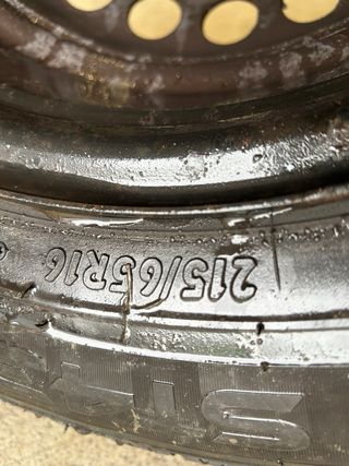 Llantas de chapa 16 pulgadas