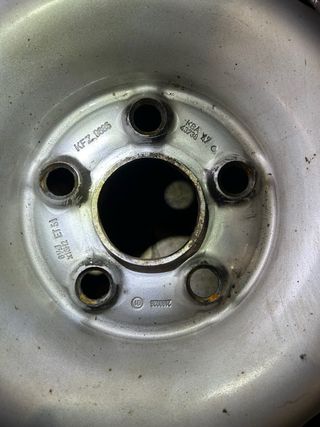 Llantas de chapa 16 pulgadas