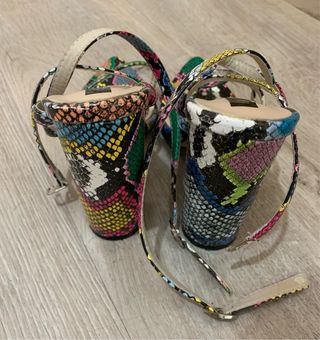 Sandalias tacón SHEIN multicolor