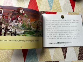 Cuento en Euskera. Itsua etra sastrea