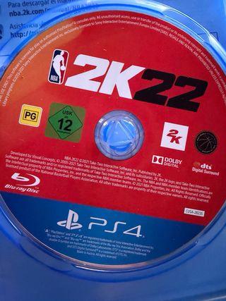 Juego PS4 NBA 2K22
