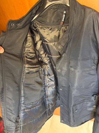 Chaqueta Moto Unik Talla XL Negra