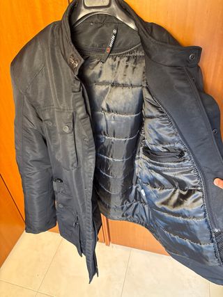 Chaqueta Moto Unik Talla XL Negra