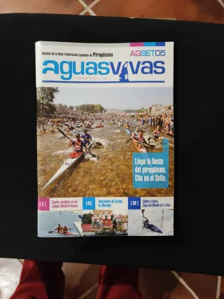 Revista piragüismo. Aguas Vivas