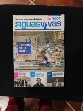 Revista piragüismo. Aguas Vivas