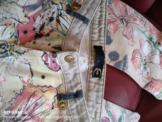 Pantaloni fantasia floreale
