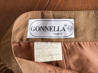 Falda lápiz Gonella marrón