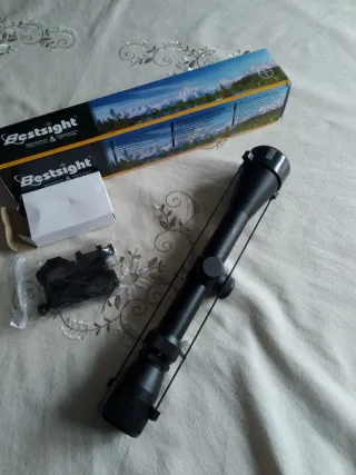 Visor Bestsight 3-9x40 con monturas