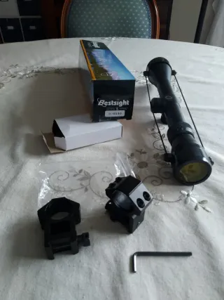 Visor Bestsight 3-9x40 con monturas