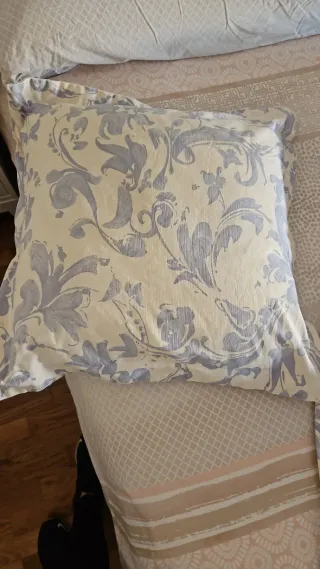 Juego Cortinas y 2 Almohadas