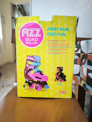 Pattini a rotelle 4 ruote rosa