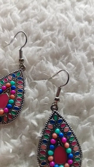 Pendientes Teardrop Multicolor
