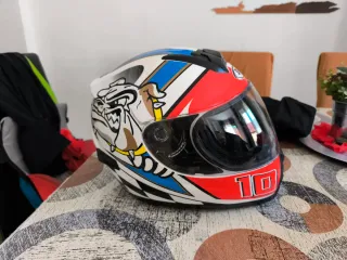 Casco Moto Infantil Niño Bulldog 10