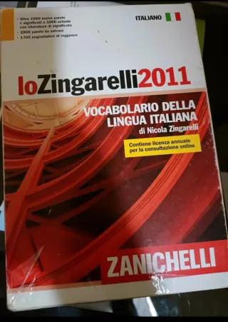 Lo Zingarelli vocabolario della lingua italiana