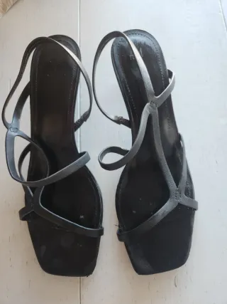 Tacones negros H&M talla 40/41