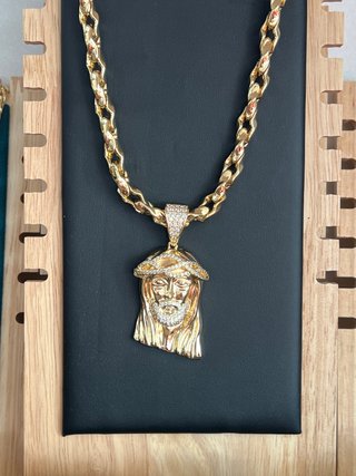 Cadena Jesús 14K XP 70cm