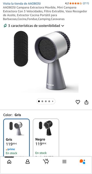 Campana extractora AOBOSI