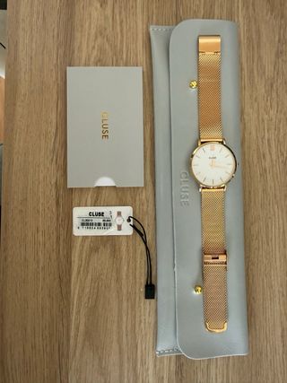 Reloj Cluse Mujer Oro Blanco