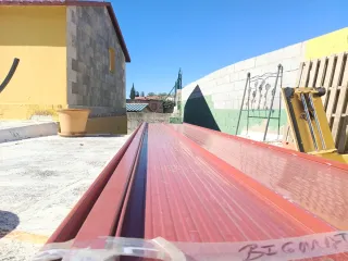 Panel sándwich imitación madera