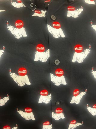 Camisa Coca-Cola Polar Bears Negra