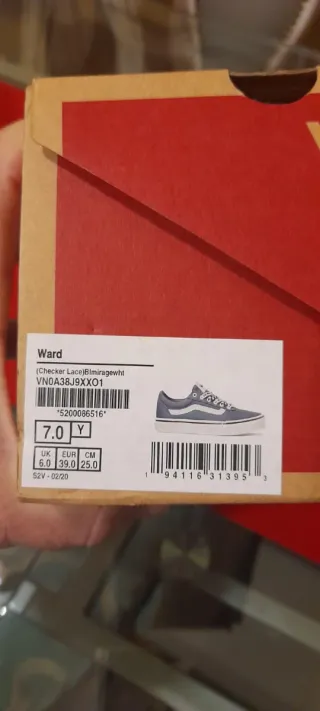 Vans Scarpe Unisex Taglia 39 Nuove