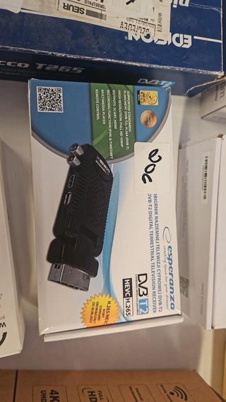 Receptor TDT Esperanza DVB-T2 HEVC H.265