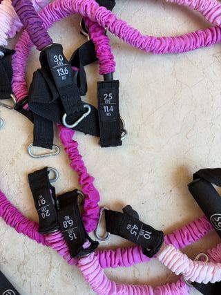 Bandas elásticas de resistencia (varios pesos)