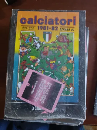 Album sealed calciatori ristampa 2004
