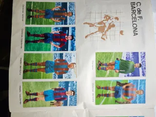 Álbum cromos fútbol 1969