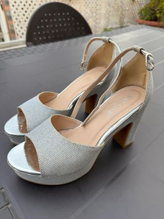 Zapatos de tacón talla 37