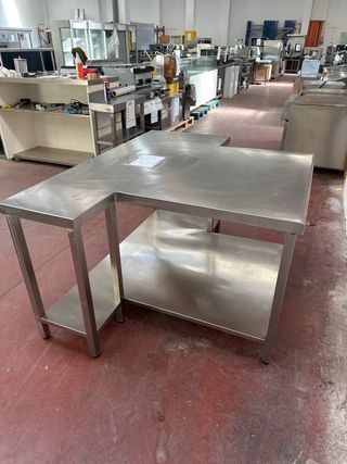 MESA TRABAJO APOYO INOX OPORTUNIDAD !!!!