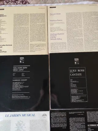 Vinilos. Renacimiento .Música Clásica Antigua.