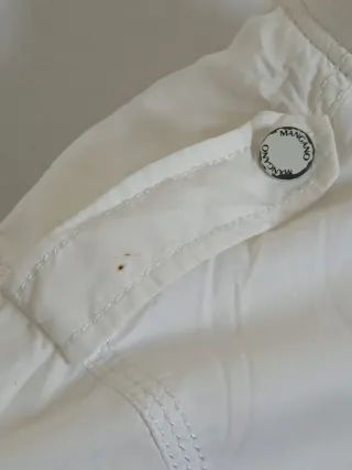 Giacca ragazzo Mangano taglia S bianca