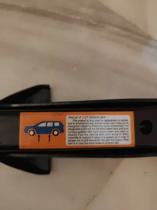 Gato Tijera Coche + Manivela