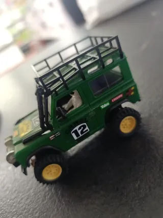 Coche Scalextric Exin Land Rover STS