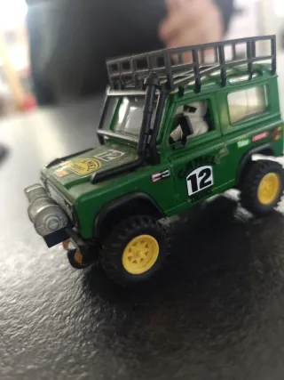 Coche Scalextric Exin Land Rover STS