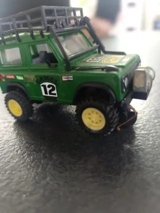 Coche Scalextric Exin Land Rover STS