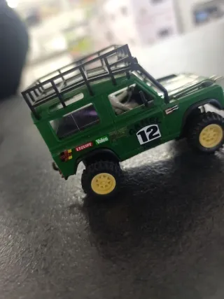 Coche Scalextric Exin Land Rover STS