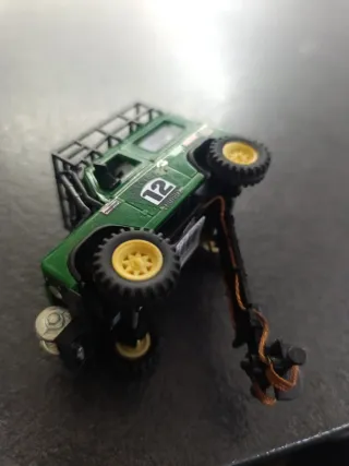 Coche Scalextric Exin Land Rover STS