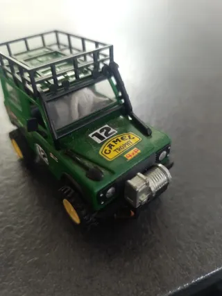 Coche Scalextric Exin Land Rover STS