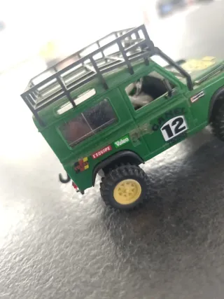 Coche Scalextric Exin Land Rover STS