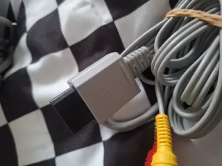Adaptador Corriente y Cable AV Wii Nintendo