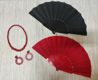 Falda Flamenca , Talla XL/XXL (REGALO ACCESORIOS)