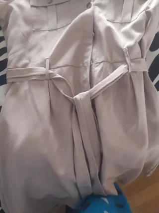 Mono pantalón beige talla M