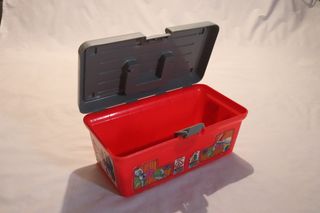 Camión de Juguete con Caja de Herramientas