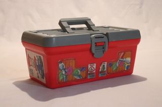 Camión de Juguete con Caja de Herramientas