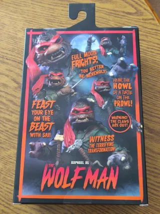 Action Figure Raphael Wolfman NECA TMNT