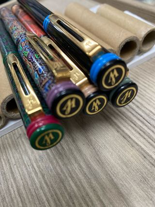 Set di cinque penne stilografiche Waterman Forum NOS